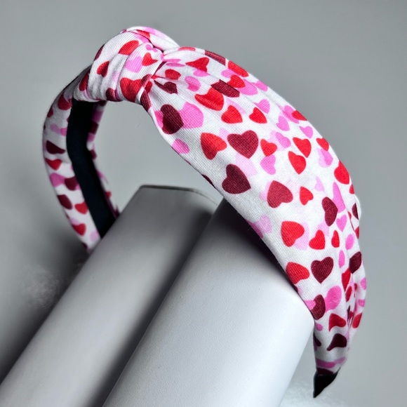 ❤️🩷 HEARTS HEADBAND | Knotted Top | NWT - Picture 5 of 10